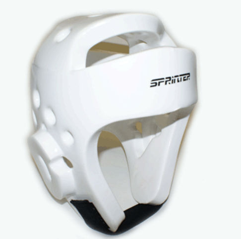Шлем для тхэквондо FIRE ICE, белый L
