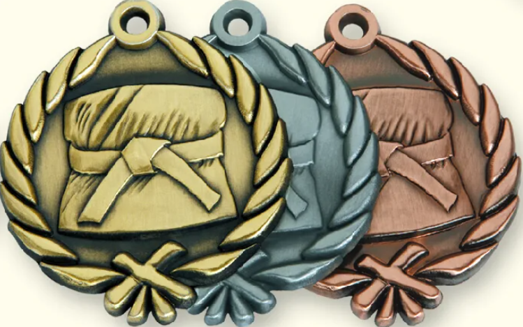 Медаль Карате 1, 2, 3 место D-48 мм