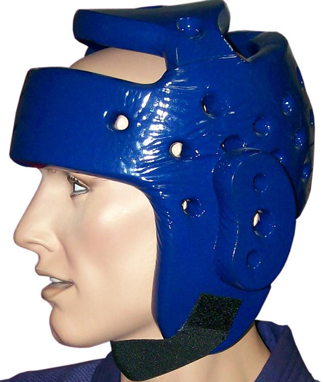 Шлем для тхэквондо синий S
