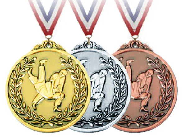 Медаль Единоборства 1, 2, 3 место D-65 мм
