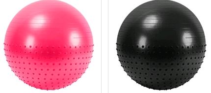 Мяч гимнастический Anti-Burst полу-массажный 65 см