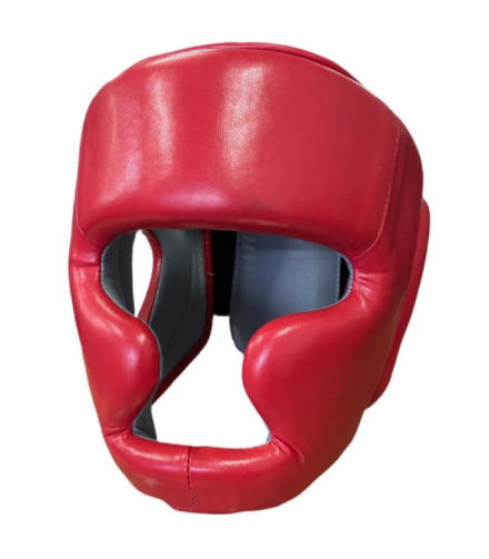 Шлем бокс тренировочный RV XL(красный)