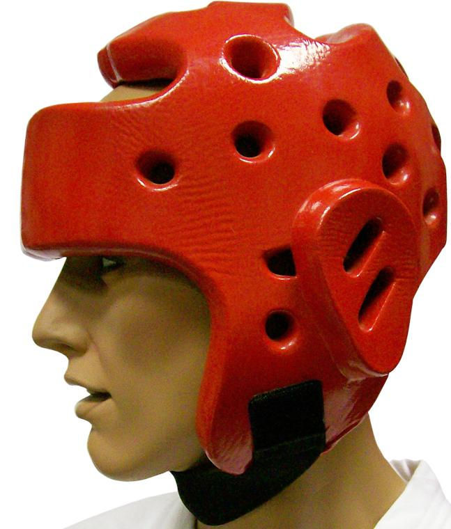 Шлем для тхэквондо красный M