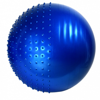 Мяч гимнастический полумассажный 65 см