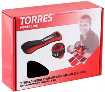 Утяжелитель Torres 3 кг PL110183
