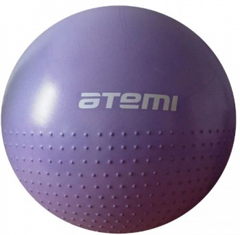 Мяч гимнастический полумассажный ATEMI, антивзрыв, AGB0575, 75 см