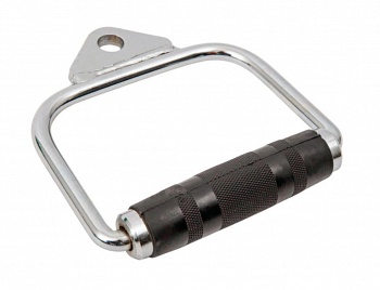 Тяга блочная ручка Одинарная с грипсами