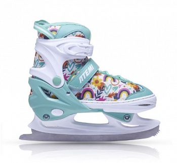 Коньки ледовые раздвижные Atem Kids Forest 31-34